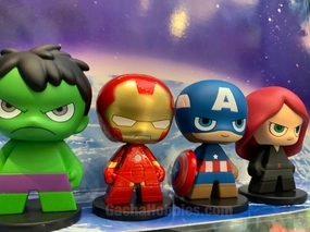 Gamer Setup Marvel Chibi Heroes Bobble Head Figure 4 Pieces Set (In-stock)