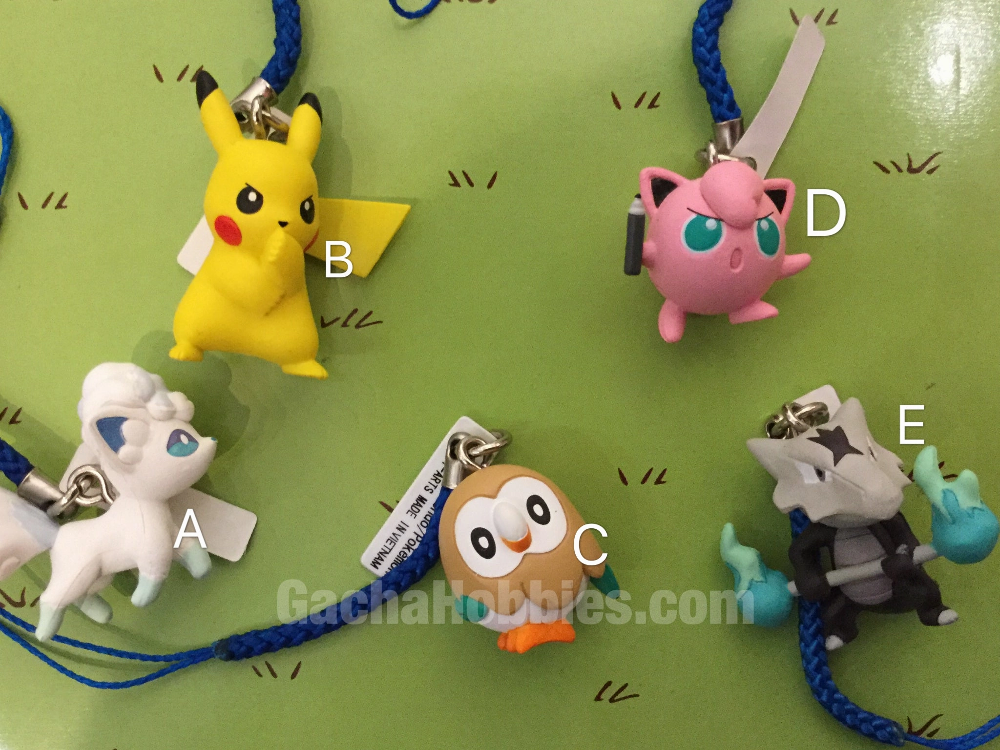 Robot Sculpture Pokemon Figure Keychain (In-stock)