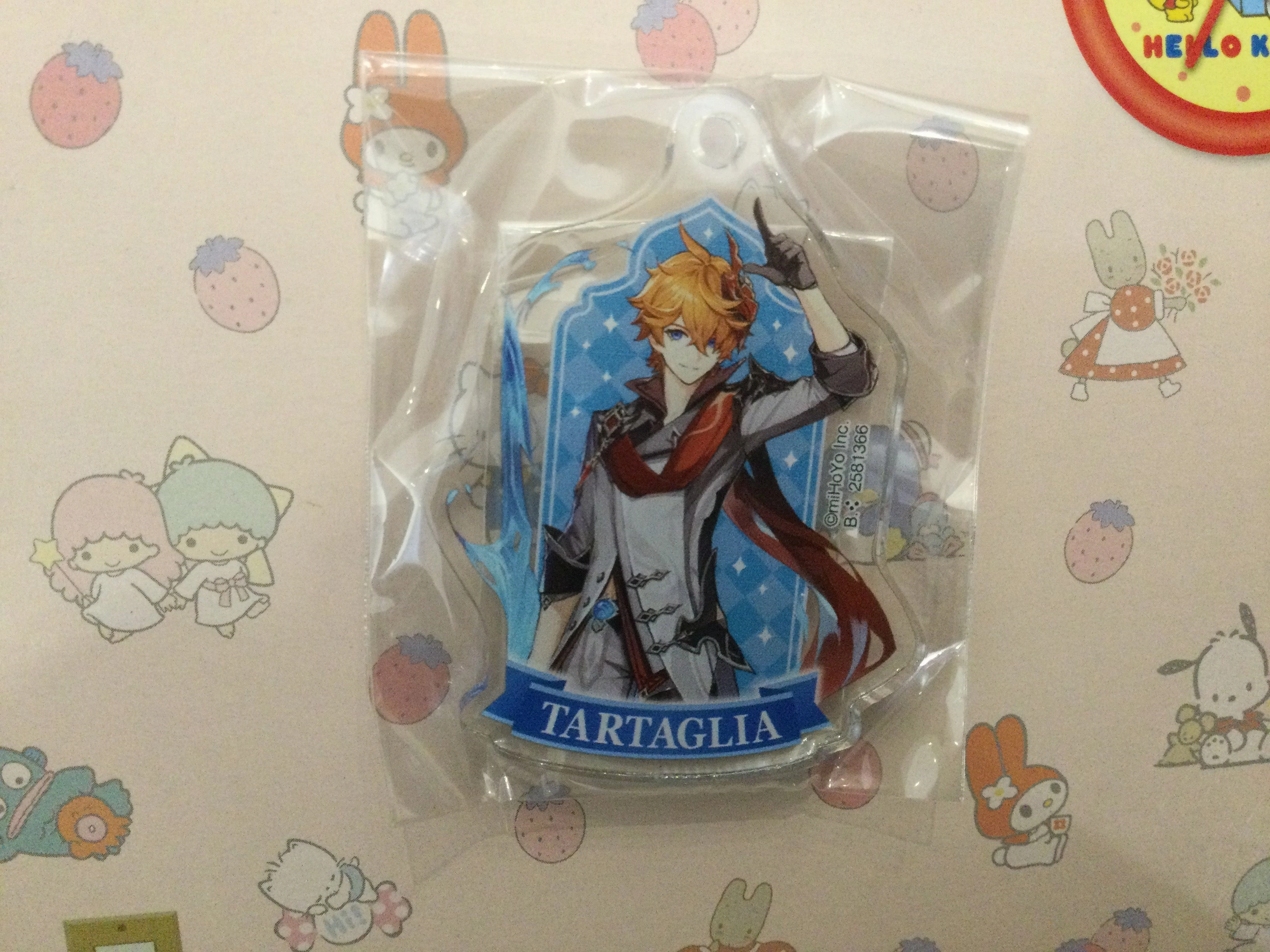 Genshin Impact Character Acrylic Keychain 10 Pieces Set (In-stock) Airplane Replica