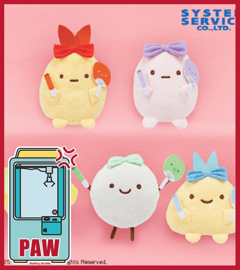 ???Paw Game - Sumikko Gurashi Oshikatsu Minikko Plush Toy Brick and mortar Cute Figure