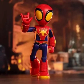 Miniature Figure Hobby Kit Spidey And Friends Blokees Figures - Spidey Spider Suit