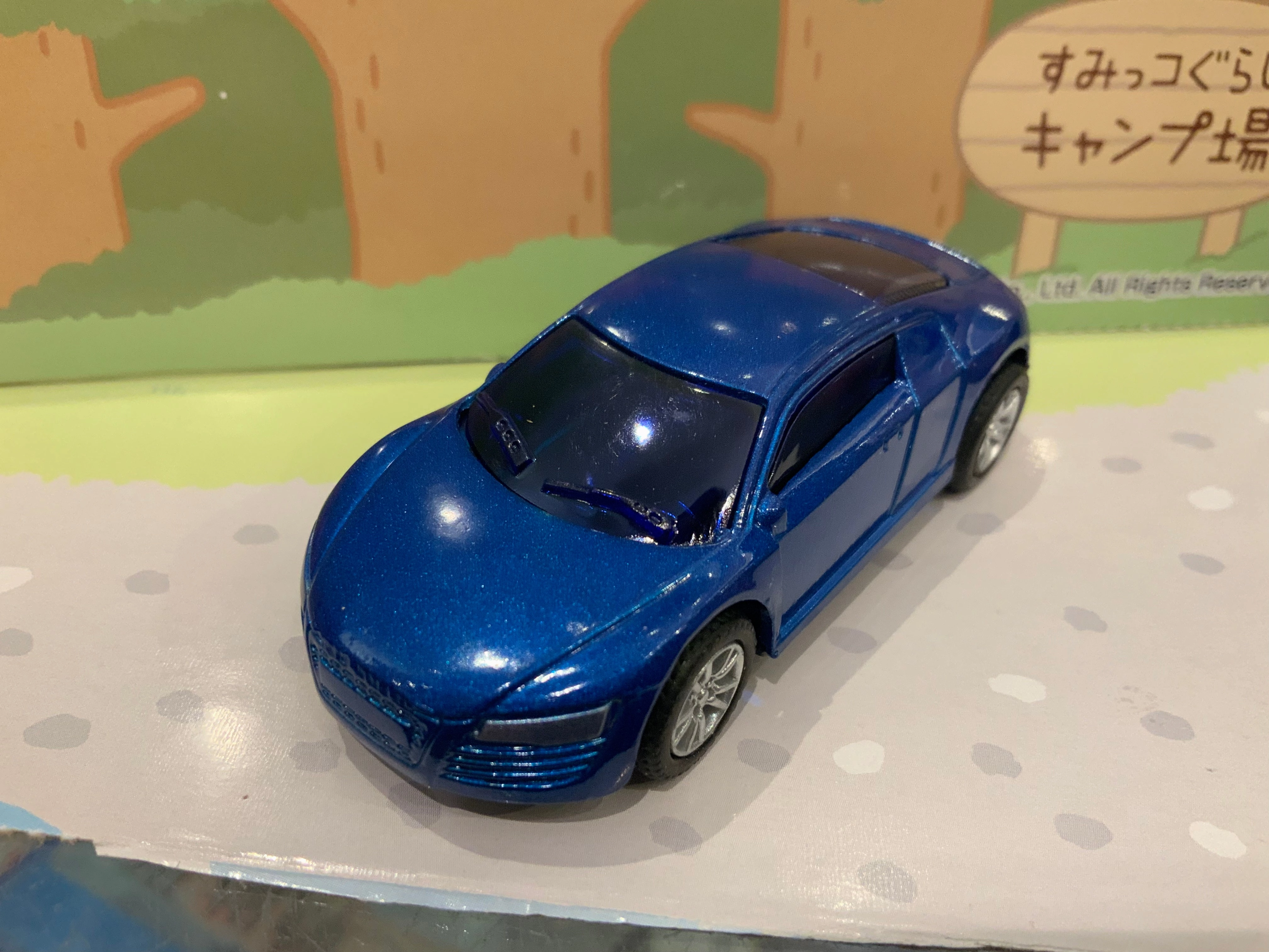 Premium Die-Cast Pull Back Car 6 Pieces Set (In-stock) Chibi Display Action Pose