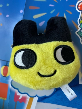 Tamagotchi and Friends Vintage Style Small Plush Keychain 5 Pieces Set (In-stock) Convention Exclusive