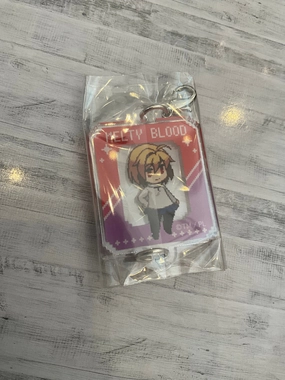 TYPE-MOON Tsukihime Melty Blood Character Pixel Small Acrylic Keychain 8 Pieces Set (In-stock) Collectible Unit