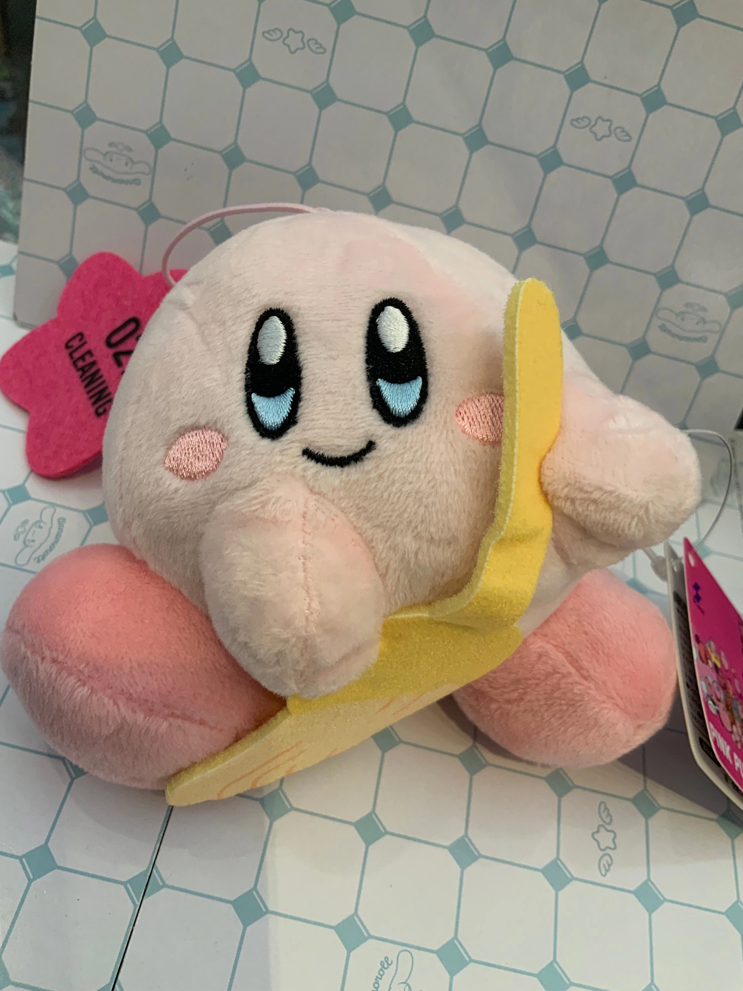 Hoshi no Kirby 30th Anniversary Plush Keychain Cleaning Ver. (In-stock) Reproduction Maker Summer Bloom