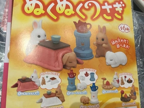 Winter Bunny Daily Life Figure Set 6 Pieces (In-stock) Lasting Value