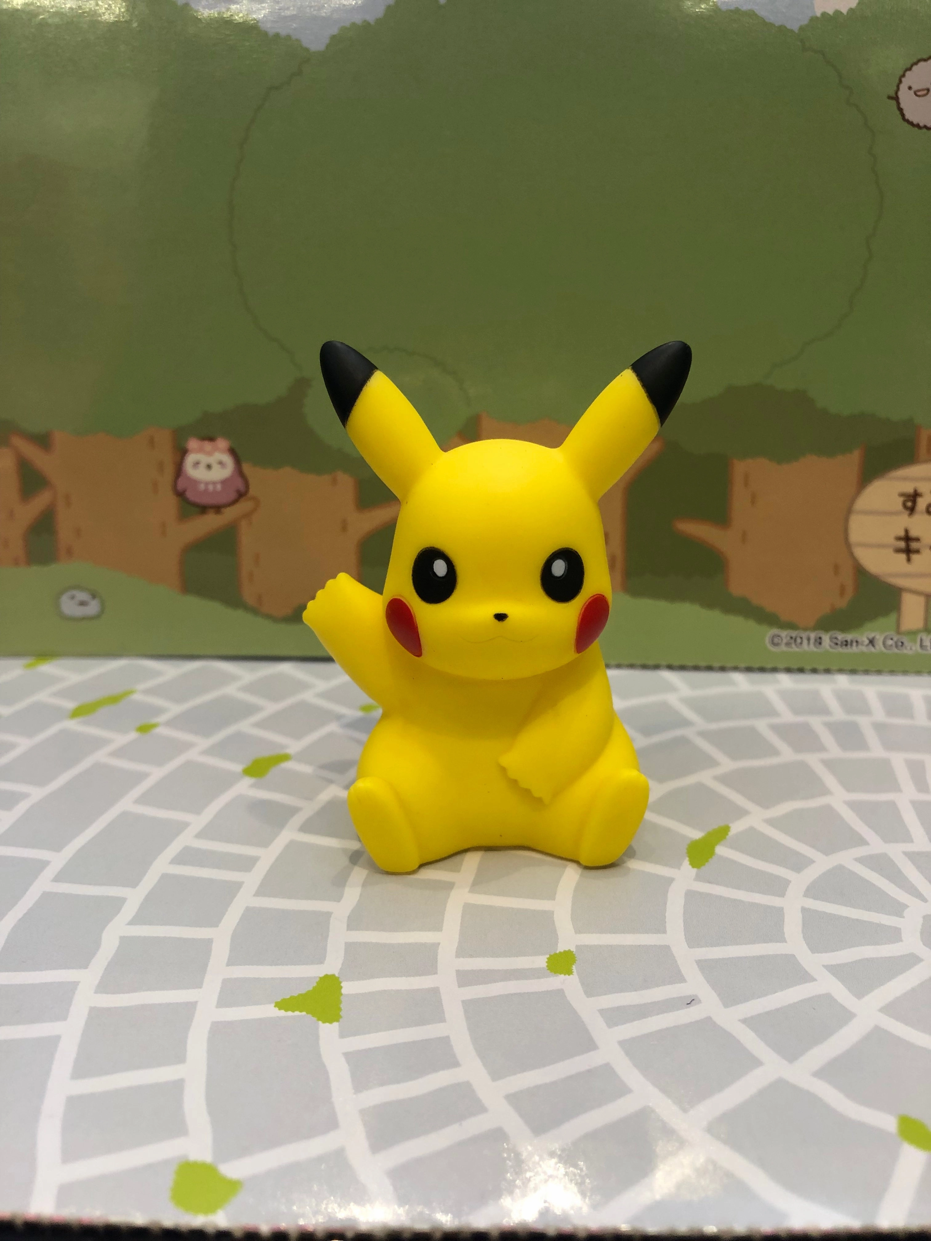 Vinyl Statue Gashapon Pokemon Sitting Figure Set (In Stock)