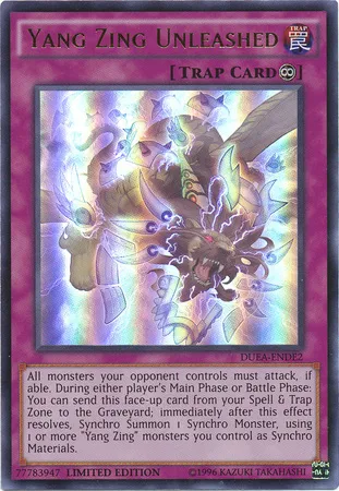 Surprise Find Reveal Random Drop Series Yang Zing Unleashed [DUEA-ENDE2] Ultra Rare