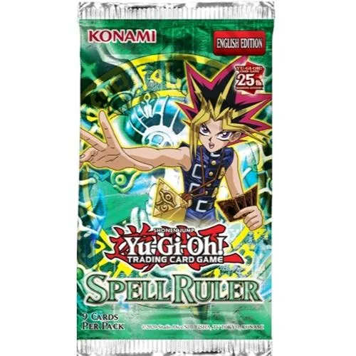 Random Collectible Unboxing YGO 25th Spell Ruler Booster Pack