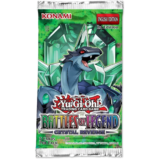 YGO Battles of Legend: Crystal Revenge Booster Pack Exclusive Find Series Collector's Item Showcase