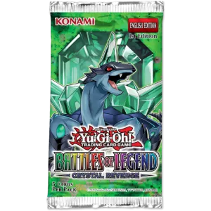 YGO Battles of Legend: Crystal Revenge Booster Pack Exclusive Find Series Collector's Item Showcase