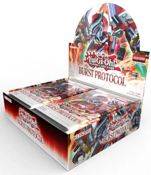 YGO Burst Protocol Booster Box (2/6/26) Tourist Memorabilia Wall Mounted