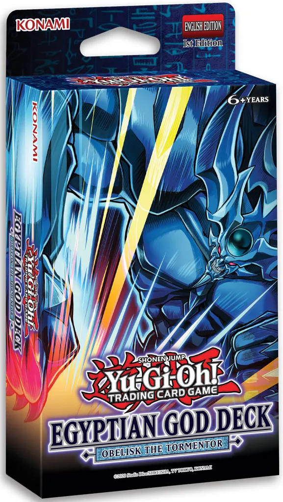 Mystery Series Display Limited Series Series YGO Egyptian God Deck Obelisk