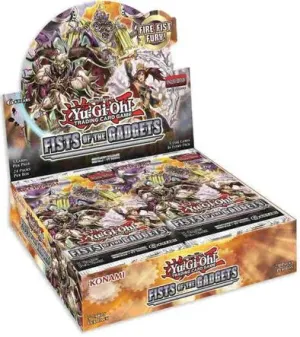 YGO Fists Of The Gadgets Booster Box  (24 Packs) Limited Edition Drop
