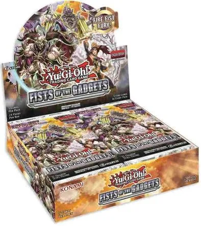 YGO Fists Of The Gadgets Booster Box  (24 Packs) Limited Edition Drop