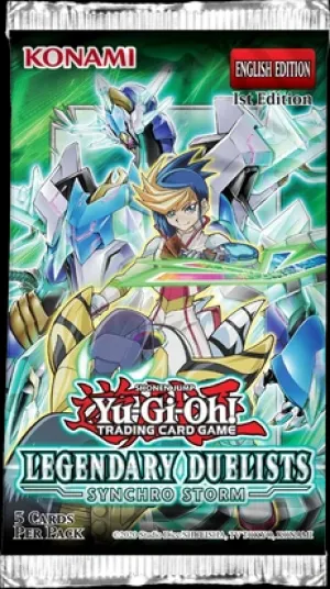 YGO Legendary Duelists: Synchro Storm Booster Pack Limited Edition Collectibles