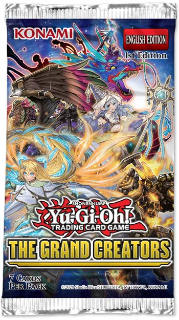 YGO The Grand Creators Booster Pack Toy Find Series